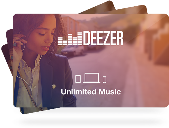 Carte Deezer 30 €